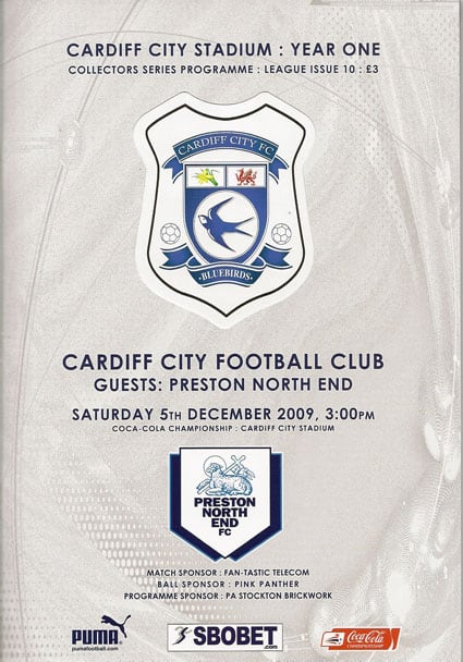 Cardiff City FC v Preston North End FC